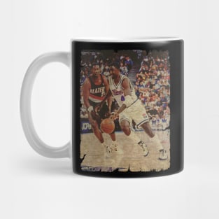 The Wizard Driving on The Late Great Jerome Kersey Mug